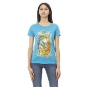 Trussardi T-Shirts Blue, Dam