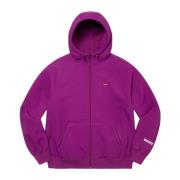 Supreme Vattenavvisande Zip Up Hoodie Lila Fw21 Purple, Herr