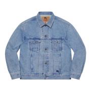 Supreme Begränsad upplaga Denim Trucker Jacket Blå Blue, Herr