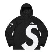 Supreme Begränsad upplaga Logo Mountain Jacket Svart Black, Herr