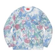 Supreme Limited Edition Watercolor Floral Crewneck Multicolor, Herr