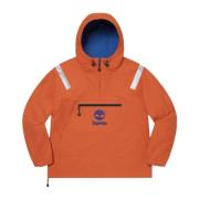 Supreme Reflekterande Taping Anorak Rost Orange, Unisex