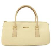 Burberry Vintage Pre-owned Laeder handvskor Beige, Dam