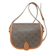 Celine Vintage Pre-owned Plast celine-vskor Brown, Dam