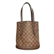 Louis Vuitton Vintage Pre-owned Laeder handvskor Brown, Dam