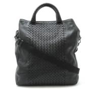 Bottega Veneta Vintage Pre-owned Laeder handvskor Black, Dam