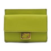 Fendi Vintage Pre-owned Laeder plnbcker Green, Dam