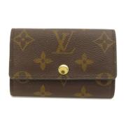 Louis Vuitton Vintage Pre-owned Canvas nyckelhllare Brown, Dam