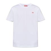 Diesel T-shirt 'T-Miegor-K77' White, Herr