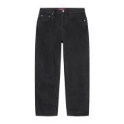 Supreme Svarta Baggy Jeans Limited Edition Black, Herr