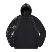 Supreme Glow-in-the-Dark Track Jacket Black Black, Herr