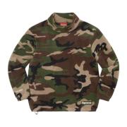 Supreme Begränsad upplaga Polartec Mock Neck Pullover Multicolor, Herr