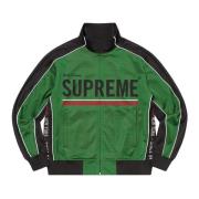 Supreme Världsberömd Jacquard Track Jacket Grön Green, Herr