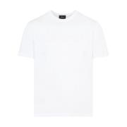 Brioni Vit T-shirt 9000 White, Herr