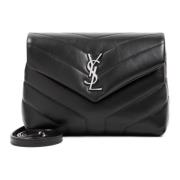 Saint Laurent LouLou Mini Väska i Svart Black, Dam