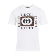 Gucci Retro 70s Vit Brun Sneakers White, Dam