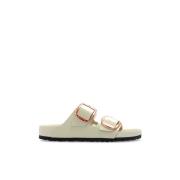 Birkenstock Sandaler Arizona Big Buckle Beige, Dam