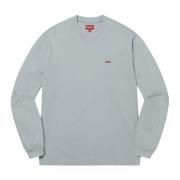 Supreme Begränsad upplaga Box Logo Tee Light Slate Gray, Herr