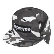 Supreme Begränsad upplaga Windstopper Earflap Box Logo Snow Camo Multi...