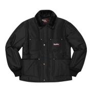 Supreme Begränsad upplaga Isolerad Iron-tuff Jacka Svart Black, Herr