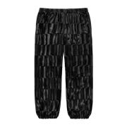 Supreme Begränsad upplaga Velour Pant Svart Black, Herr