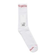 Supreme Begränsad upplaga Crew Socks Vit White, Unisex