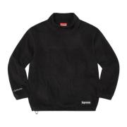 Supreme Begränsad Upplaga Svart Mock Neck Pullover Black, Herr