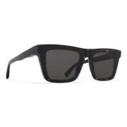 Mykita Chilled Raw Black Havana Solglasögon Black, Unisex