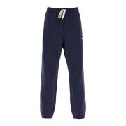 Autry Vintage Tvättad Fleece Joggers Blue, Herr