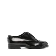 Bally Svarta Platta Skor Elegant Stil Black, Herr