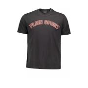 Plein Sport Svart Elegant T-shirt med Unik Stil Black, Herr