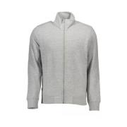 Superdry Grå Sweatshirt med dragkedja och fickor Gray, Herr