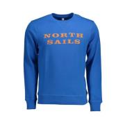 North Sails Sweatshirts Hoodies Blue, Herr