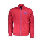 La Martina Elegant Rosa Fleece Sweatshirt Red, Herr