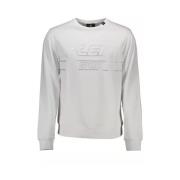 Plein Sport Snygg Sweatshirt med Kontrastdetaljer White, Herr