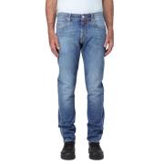 Tramarossa Blå Bomulls Jeans Byxor Blue, Herr