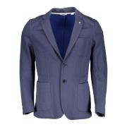 Gant Elegant Klassisk Långärmad Jacka Blue, Herr