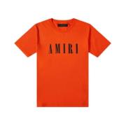 Amiri Kärna Logo Tee Orange Orange, Herr