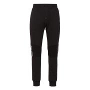 Philipp Plein Statement Joggingbyxor med Vadderade Paneler Black, Herr