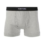 Tom Ford Grått Logoband Boxershorts Gray, Herr