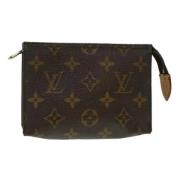 Louis Vuitton Vintage Pre-owned Canvas necessrer Brown, Dam