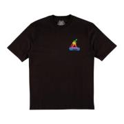 Palace Begränsad Upplaga Regnbågslogga T-shirt Black, Herr