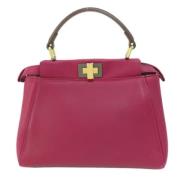 Fendi Vintage Pre-owned Tyg handvskor Purple, Dam