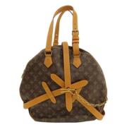 Louis Vuitton Vintage Pre-owned Tyg louis-vuitton-vskor Brown, Dam