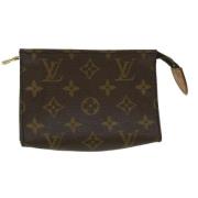 Louis Vuitton Vintage Pre-owned Canvas necessrer Brown, Dam