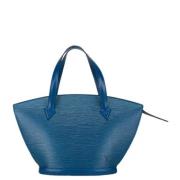 Louis Vuitton Vintage Pre-owned Laeder louis-vuitton-vskor Blue, Dam