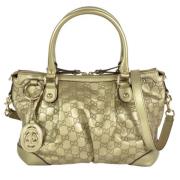 Gucci Vintage Pre-owned Laeder gucci-vskor Beige, Dam