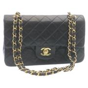 Chanel Vintage Pre-owned Laeder chanel-vskor Black, Dam