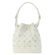 Louis Vuitton Vintage Pre-owned Laeder louis-vuitton-vskor White, Dam