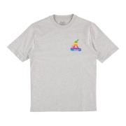 Palace Tech Logo Grå T-shirt Begränsad Upplaga Gray, Herr